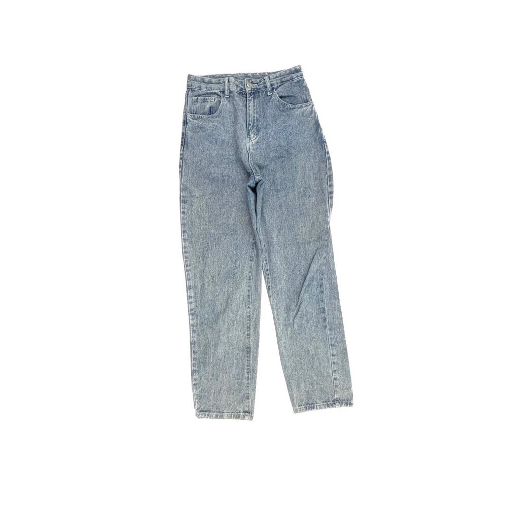 Shein Straight Leg Women's size M Medium Blue Denim Jeans